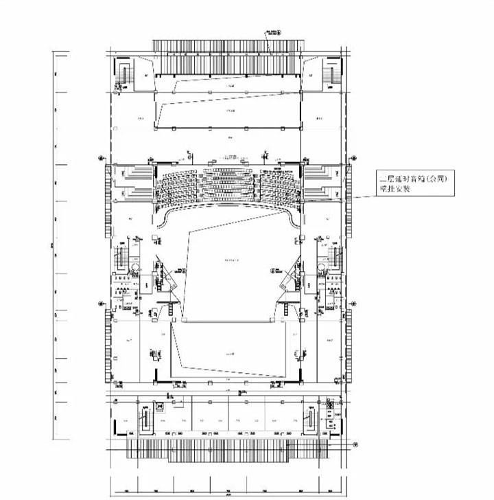 西安建筑科技大學禮堂設計圖2 西安建筑科技大學禮堂設計圖2