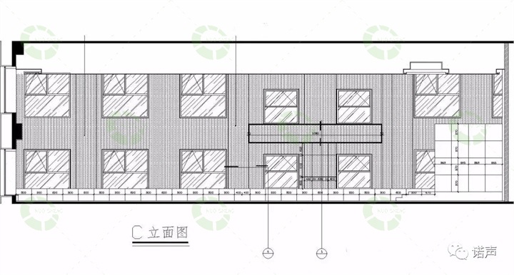 深圳中廣核多功能廳設計圖1 深圳中廣核多功能廳設計圖1